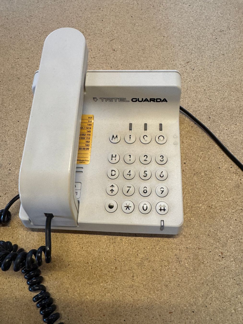 Swisscom Telefoni: Tischstation Telefon Tritel Guarda – Usato da Schafisheim venduto da Hani83