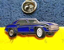 CHEVROLET CAMARO AUTO PIN ENAMEL SILBRIG VINTAGE