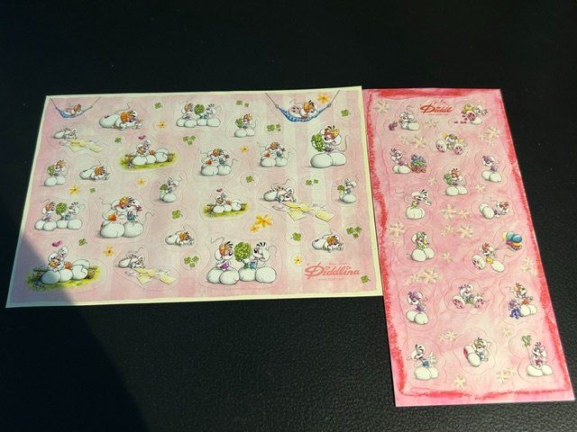 Sticker: Diddl/Diddlina/Galupy Sticker Set 3 – Nuovo (secondo la descrizione) da Kloten venduto da Monkell 2