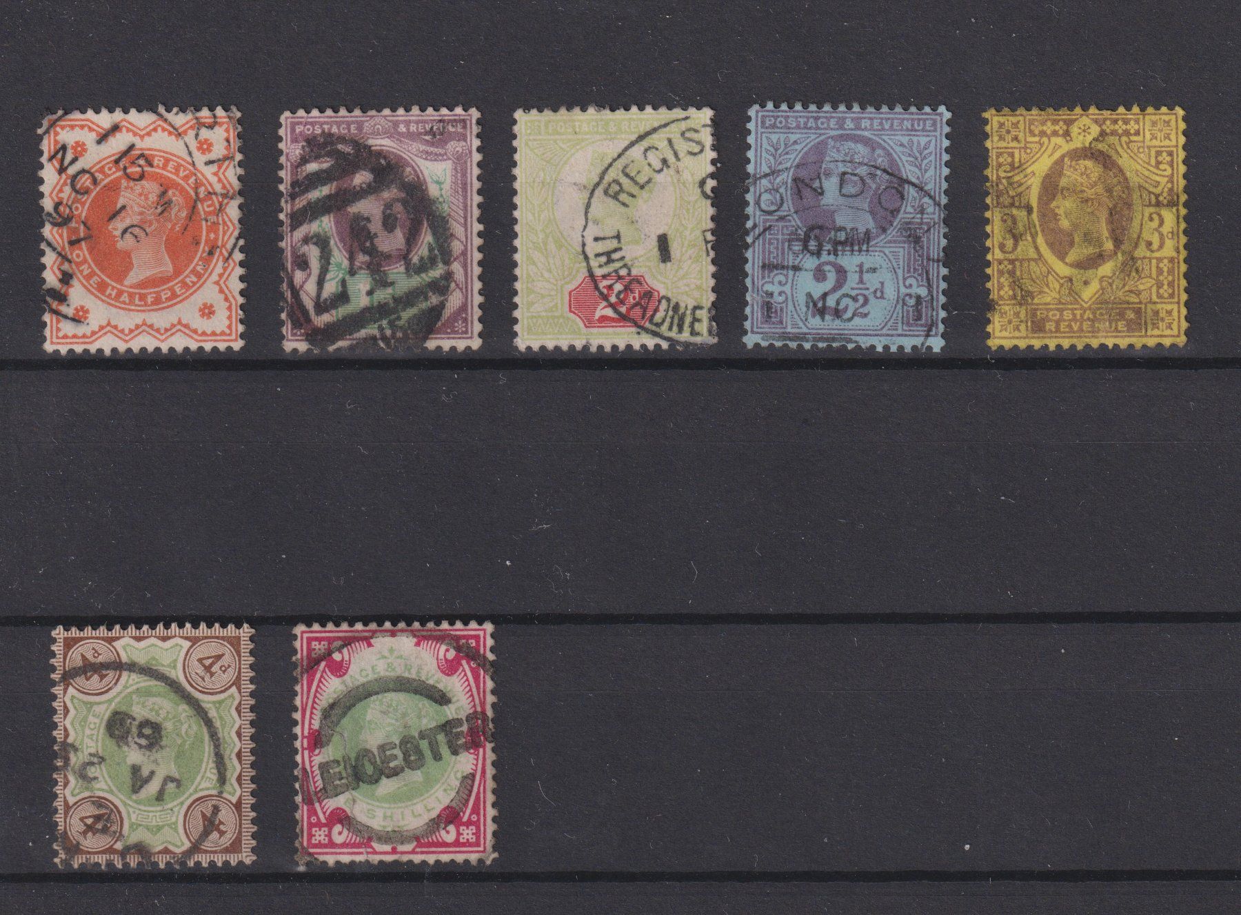 Tutti i francobolli: Grossbritanien / England 1887 – Usato da Bellach venduto da qsearch