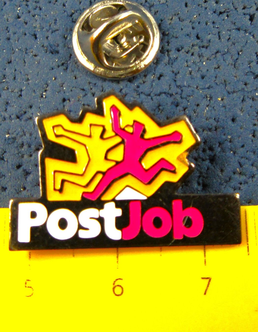 Swiss Plaketten & Abzeichen: POST JOB PIN – Gebraucht aus Ettingen von Hausi4711