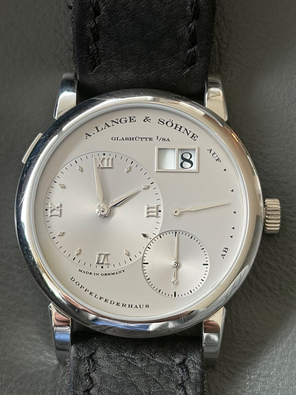 A. Lange & Söhne Orologi: A. Lange & Söhne Lange 1, Ref. 101.025 Platin – Usato da Luzern venduto da DanielLuzern