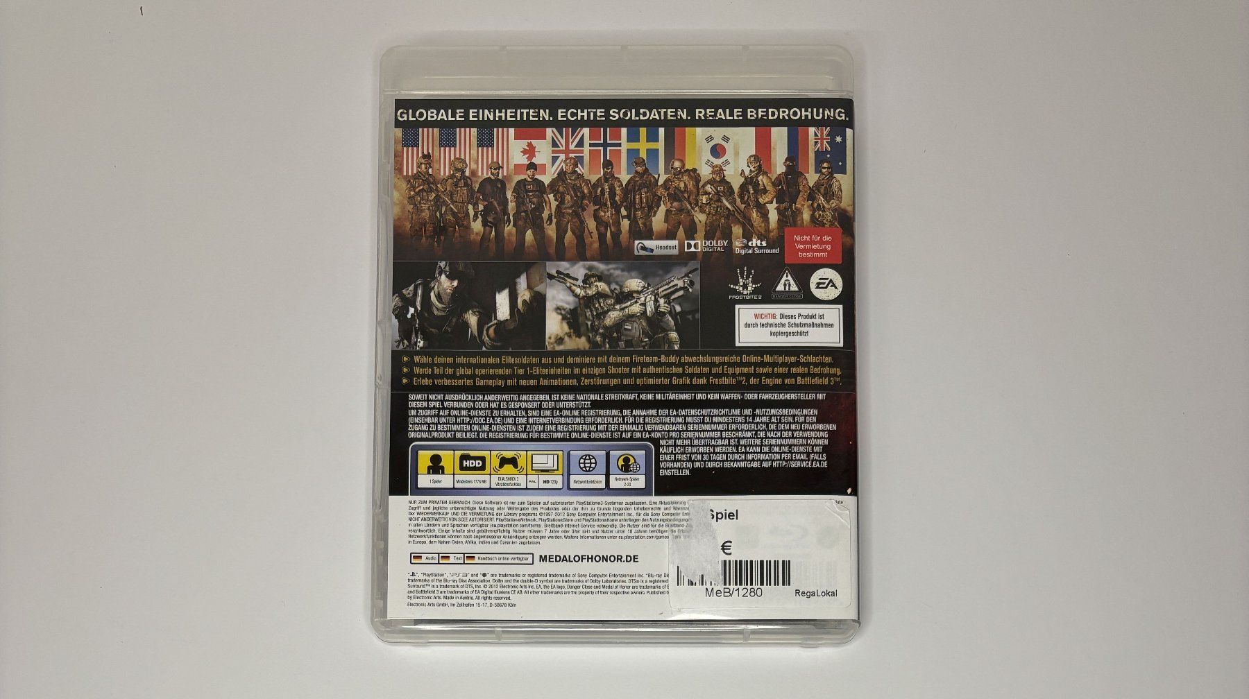Spiele: PS3 - Medal of Honor: Warfighter – Gebraucht aus Allschwil von Bullach 2