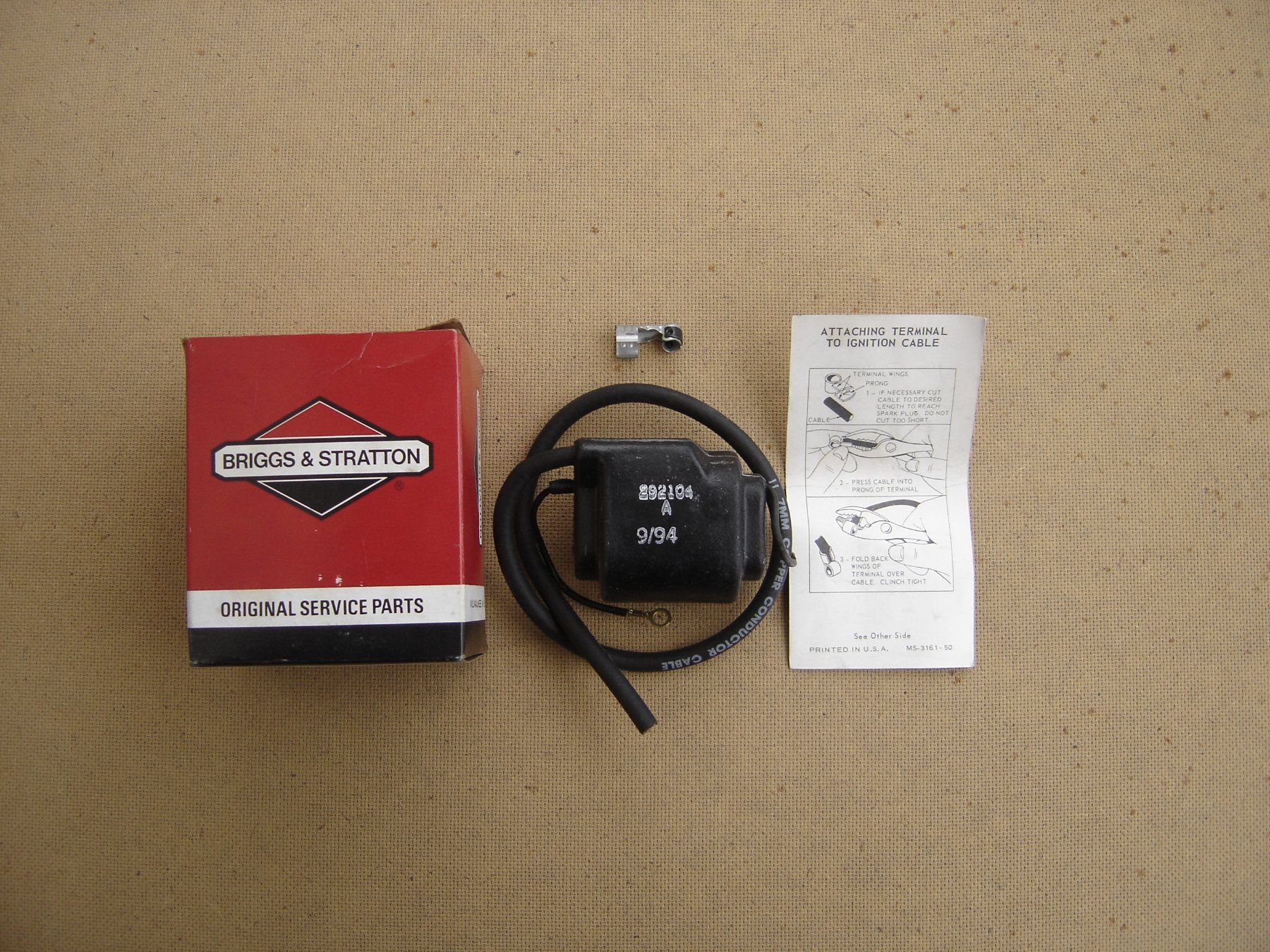 Accessori per altri veicoli: Zündspule 290880 Briggs & Stratton Benzinmotor Basco – Nuovo e nell'imballaggio originale da Brunnen venduto da terras 1