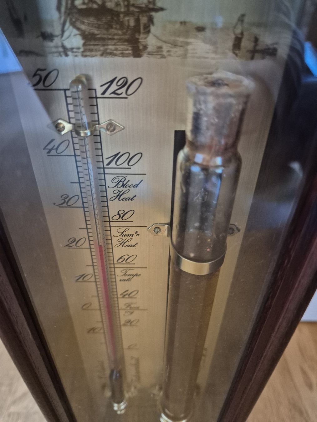 Altri elettrodomestici e apparecchi d’epoca: Antiker Admiral Fitzroy Barometer Thermometer – Usato da Trogen venduto da same4you 5