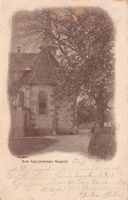 Luzern, Beim Kapuzinerkloster Wesemlin, gelaufen 1899