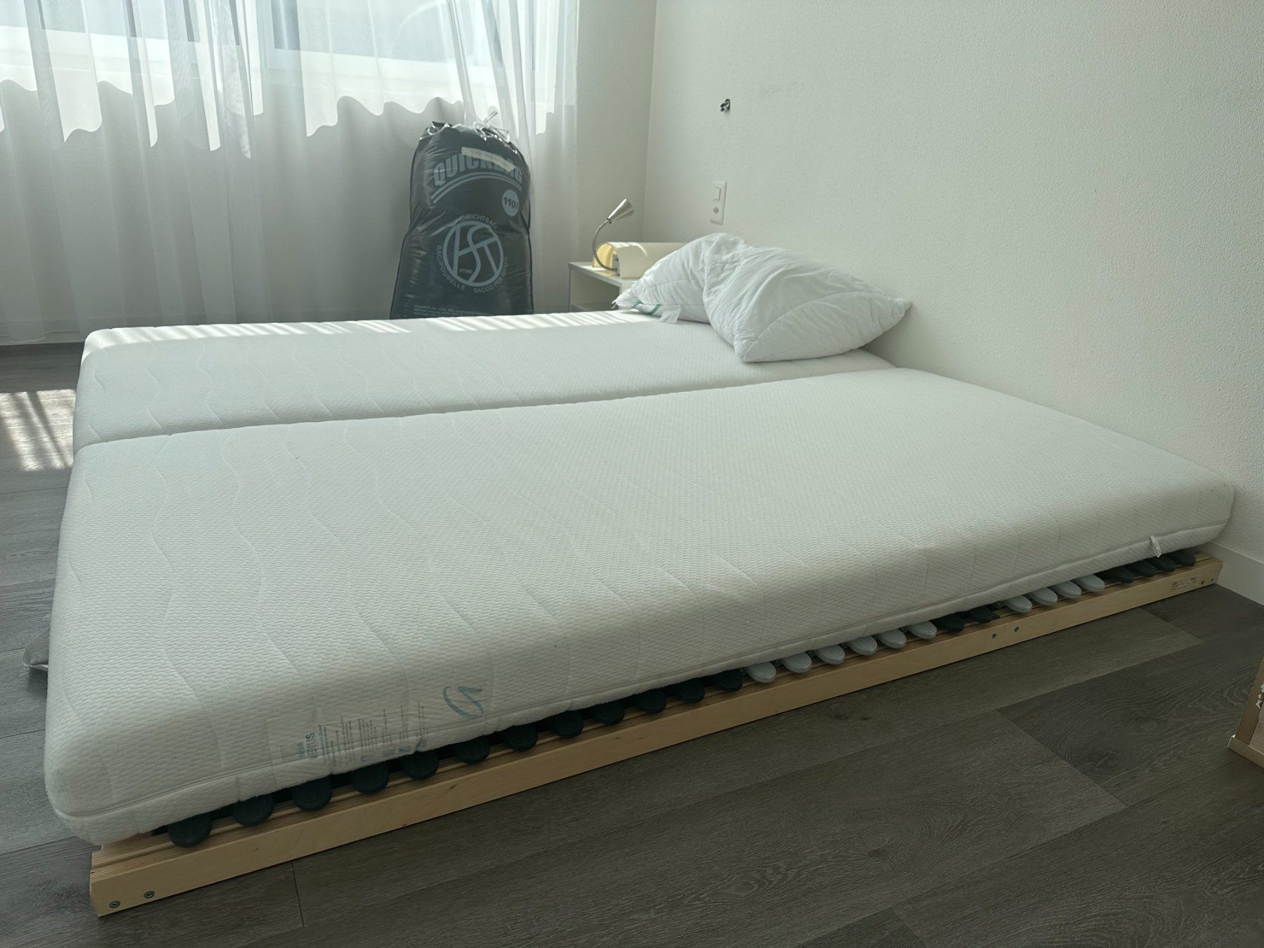 Reti a doghe: Lattenrost verstellbar mit Matratze 90x200 – Usato da Ebmatingen venduto da ezp_6qq6 1