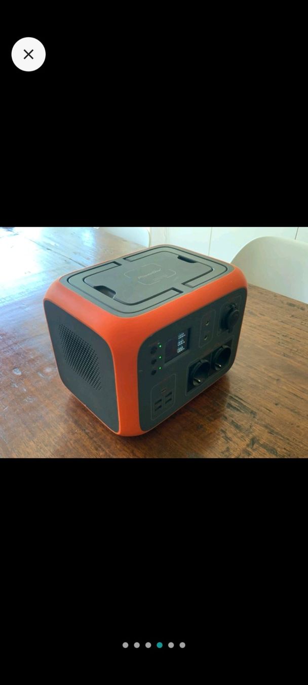 Bluetti Batterie: PowerOak PS6 Powerstation 500Wh – Usato da Hinwil venduto da Mhagi 3