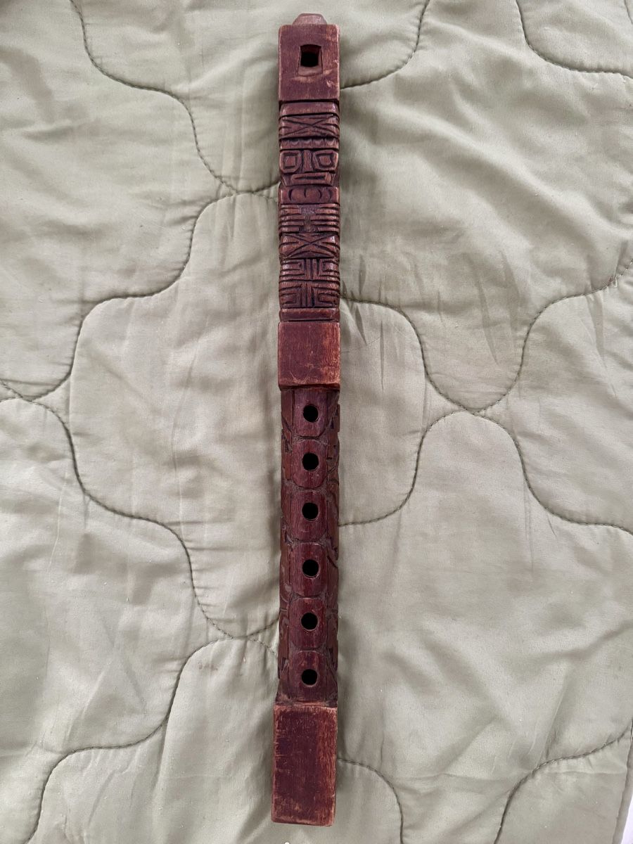 Vintage Instruments de musique: Vintage Handgeschnitzte Flöte – D'occasion à Seewen SZ par butterch 1