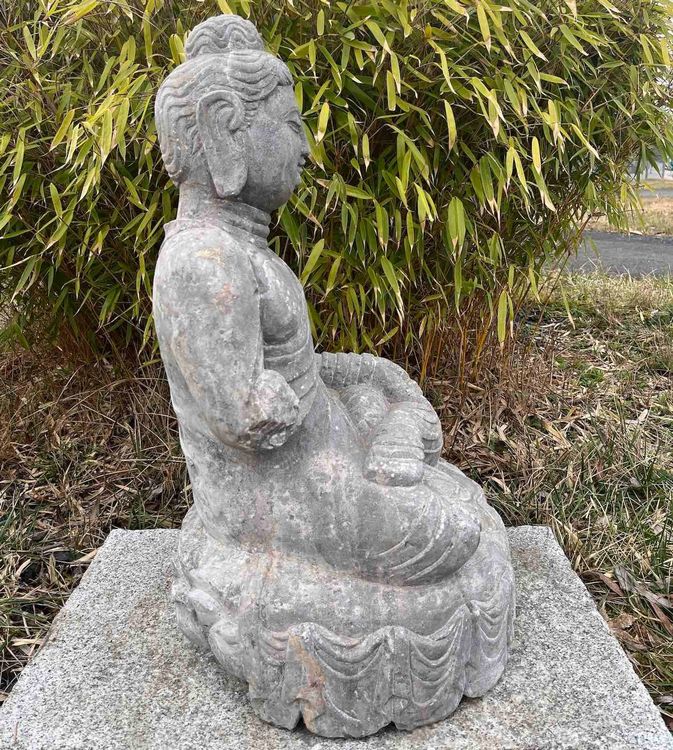 Chinesischer Stein Buddha Garten Skulptur China Kultur Revol Kaufen