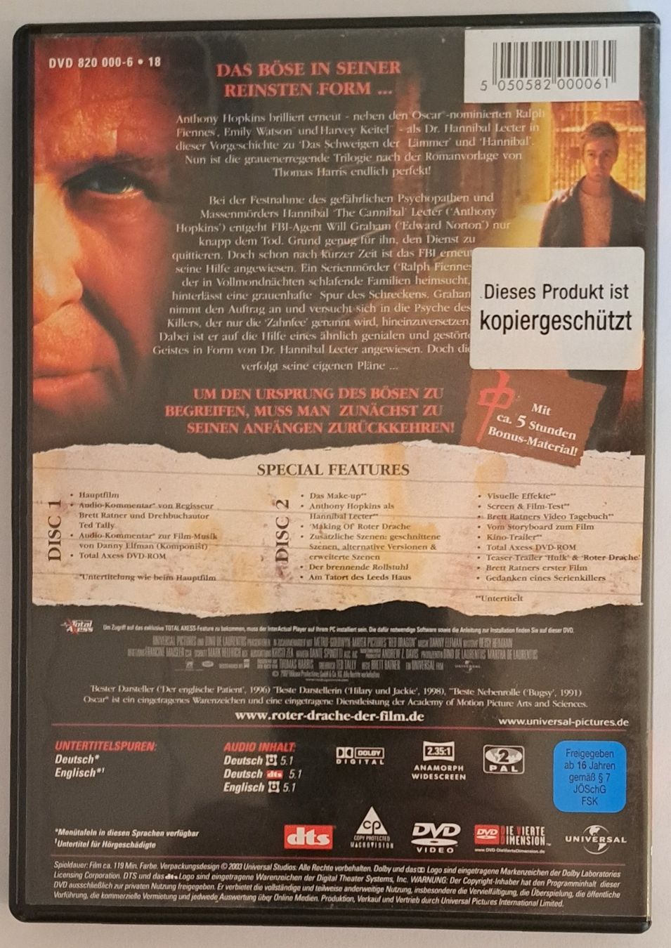 Tutti i DVDs: Roter Drache – Usato da Tenniken venduto da mik_6mxg 9