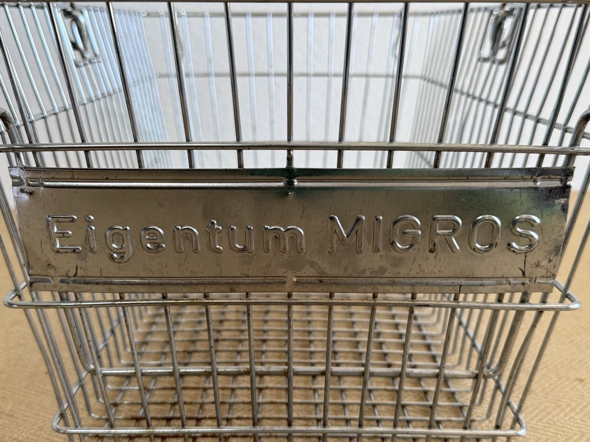 Sonstiges für Haushalt & Wohnen: Vintage MIGROS Einkaufskorb – Gebraucht aus Konolfingen von petzipetz 1