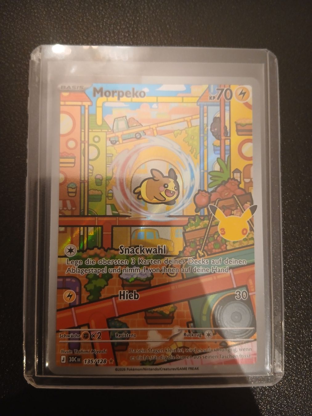 Pokémon Carte collezionabili: Morpeko Pokémon 30th Celebration DE – Nuovo (secondo la descrizione) da Regensdorf venduto da Baba_Basar 3