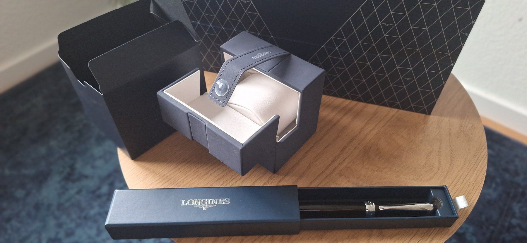 Boîtes de montres: Longines Set – Neuf avec emballage d'origine à Neuhausen par Kloti21 4