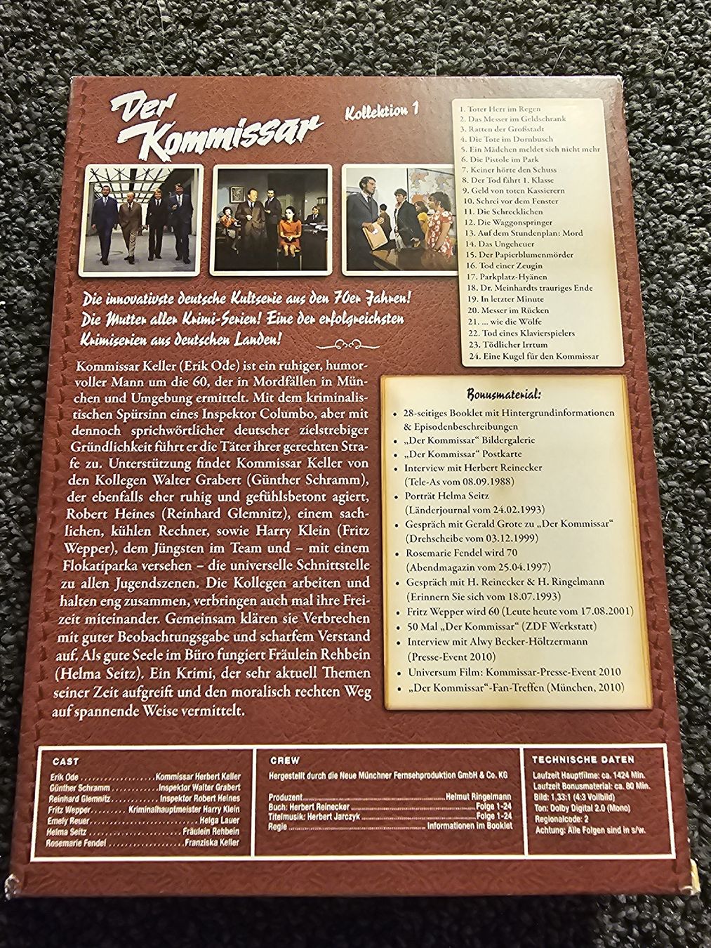 Tutti i DVDs: Der Kommissar DVD-Box Collectors 1 Edition – Usato da Ruswil venduto da jan_bxl5 1