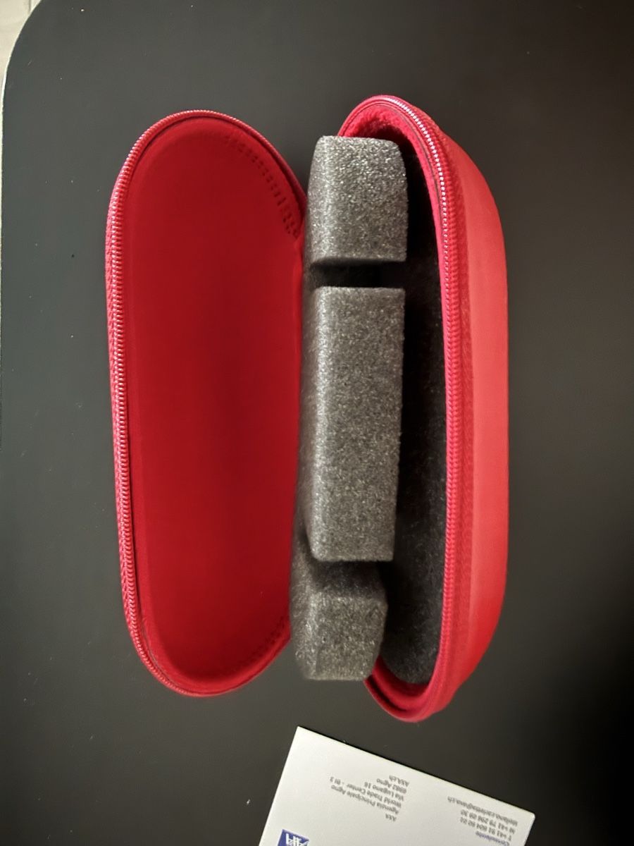 Scatole porta orologi: Red Omega watch Case - Original service case – Nuovo (secondo la descrizione) da Coldrerio venduto da Crivelli 1