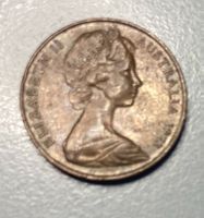 Australische 2 Cent Münze von 1973 - Seltenes Sammlerstück?