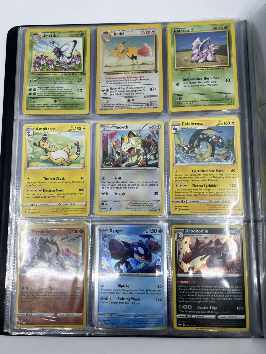 Pokémon Sammelbilder & Trading cards: Sammlung Pokémon-Karten mit Binder 63 Karten Sammlungsstart! – Gebraucht aus Diegten von 5shop7 8