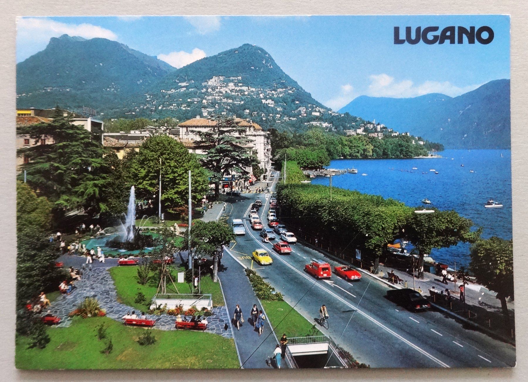 Cartes postales: Lugano e Monte Brè – D'occasion à Fétigny par Billy2miny
