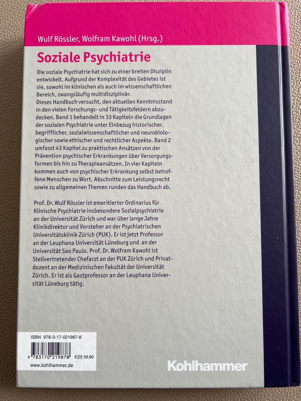 Libri: 2 Bücher Sozialpsychiatrie – Nuovo (secondo la descrizione) da Schaffhausen venduto da azo_k6th 3