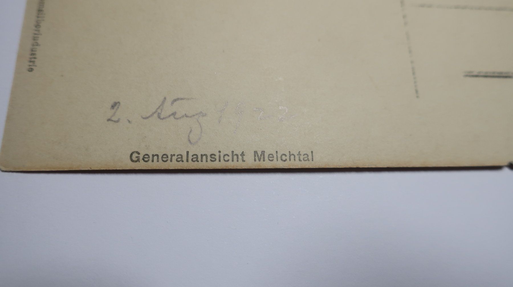 Cartoline postali: Generalansicht Melchtal 1922 – Usato da Cormoret venduto da Pascalll2001 5
