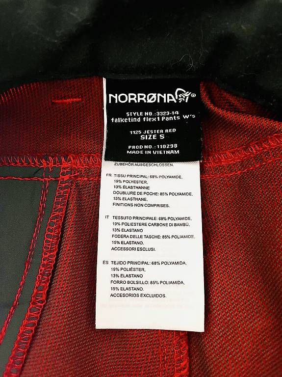 Pantaloni: Pantalon Norrona taille S – Usato da Bourg-St-Pierre venduto da GdCombin 2