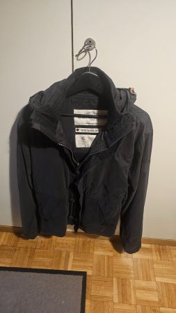 Veste homme surplus XL noire style militaire automne