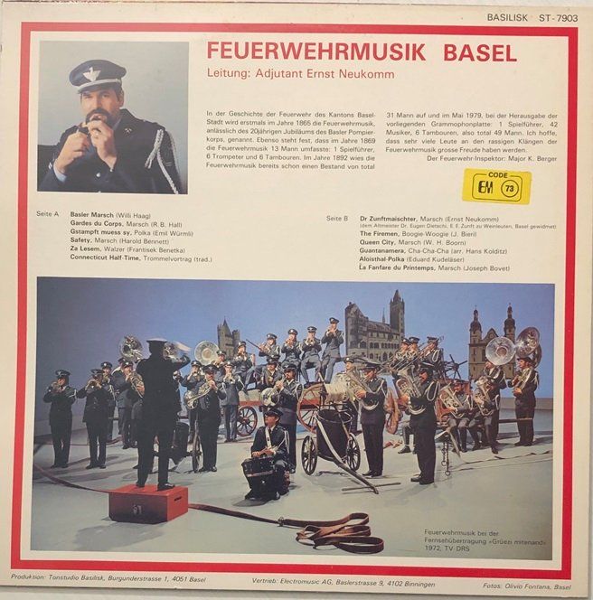 Dischi in vinile: Feuerwehrmusik Basel (LP) – Usato da Grüningen venduto da azulmarron 1