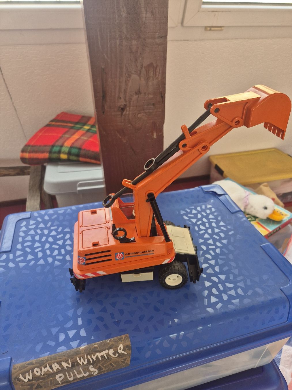 Playmobil Giocattoli: Excavatrice playmobil pour les petits constructeurs – Usato da La Chaux-de-Fonds venduto da Airnessman 2