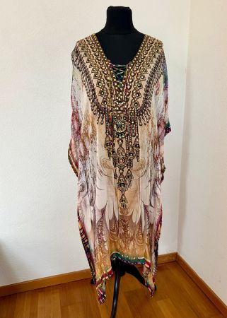 Strandkleid Sun-Rose Fashions reich bestickt (one size)