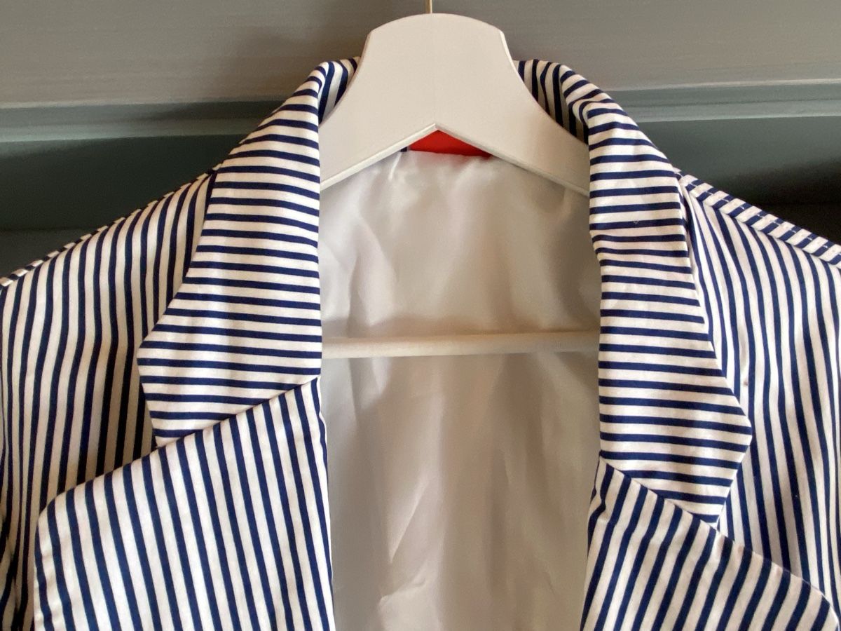 Giacche: Gestreifter Oversize Blazer von Denimist – Nuovo (secondo la descrizione) da Planken venduto da oeh_g7xb 2