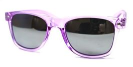 Verspiegelte Wayfarer Sonnenbrille purple ice SBU1003PRP