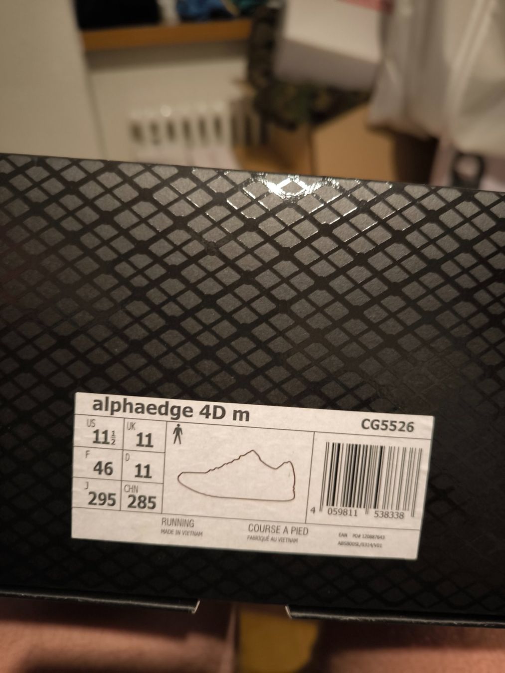 Adidas Scarpe da uomo: adidas Alphaedge 4D White Size 46 – Usato da Zürich venduto da l.to 2