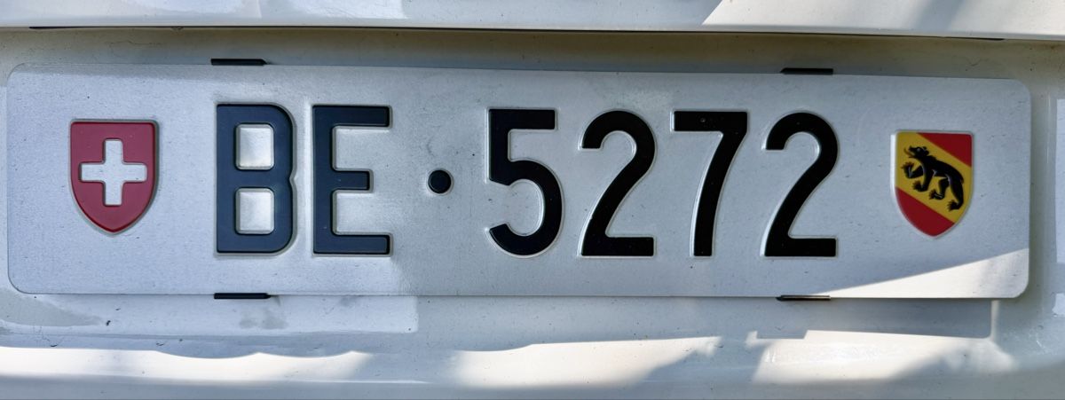 Insegne: Plaques auto BE 5272 – Usato da Tavannes venduto da Juju15