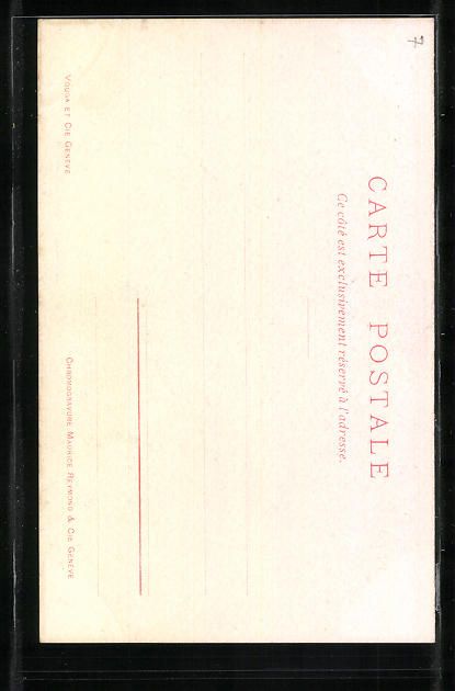 Cartoline postali: Unterseen, Strassenpartie im Ort – Usato da Berlin venduto da bartko-reher 1