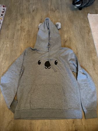 Terranova Hoodie grau mit Koala Motiv Grösse XL neuwertig