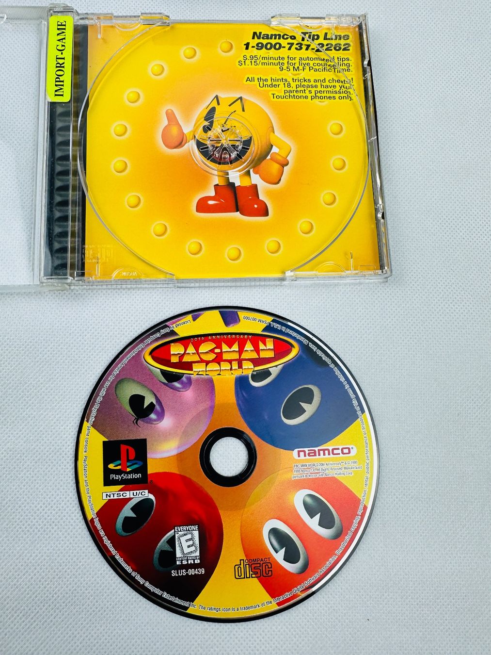 Giochi: Playstation 1 PS1 PacMan World NTSC – Usato da Kappel SO venduto da MyFunBox 3