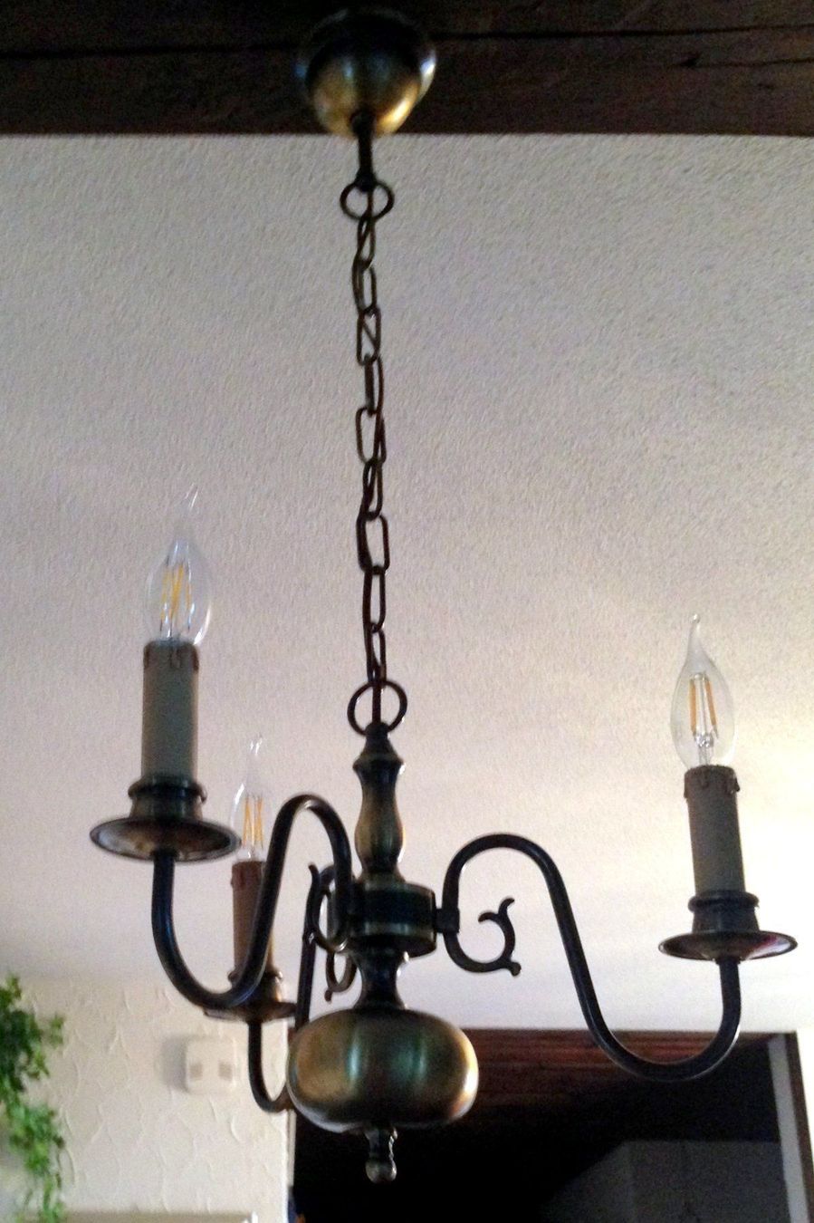 Lampadari & plafoniere: 3-armiger Holländer dimmbare LED Birnen – Usato da Eschenbach venduto da Alicekunst 1