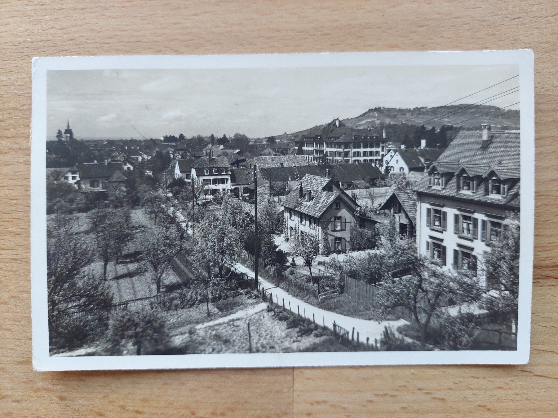 Cartoline postali: AK Echtfoto Riehen – Usato da Obfelden venduto da Foto_Bild_Kunst_Buch