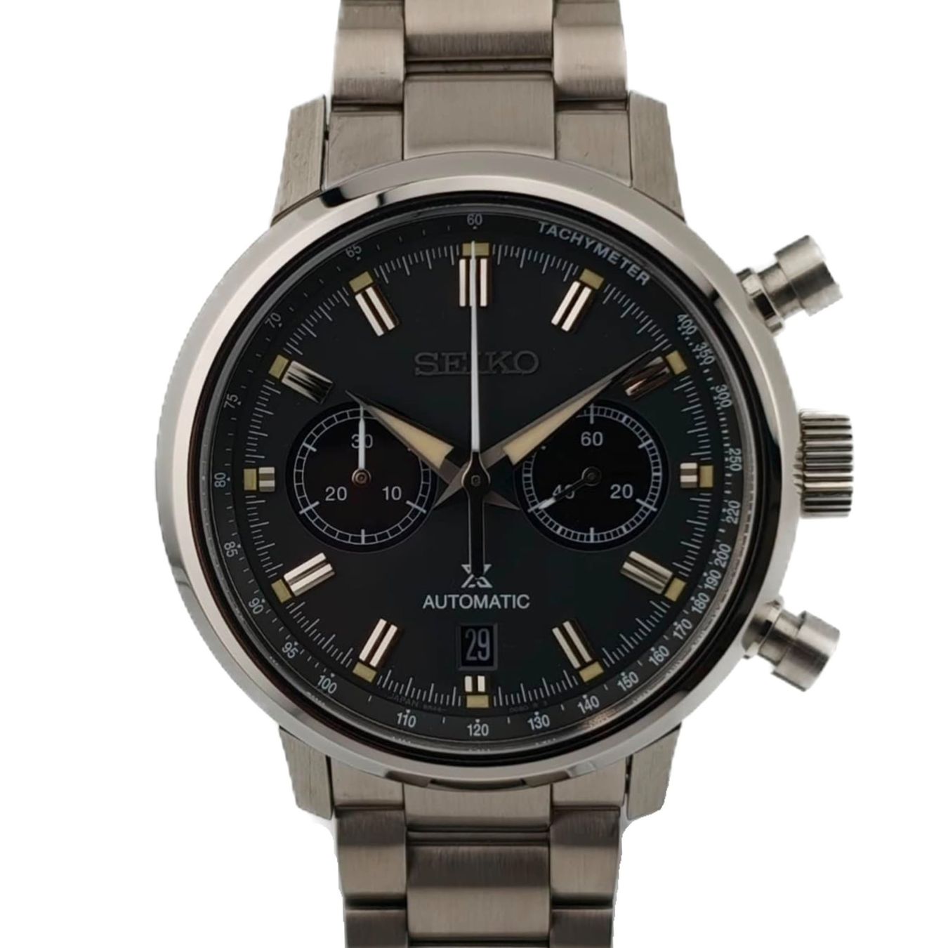 Seiko Uhren: Seiko Prospex Speedtimer Chronograph (Full set 03.2025) – Gebraucht aus Montreux von CashPay_Montreux
