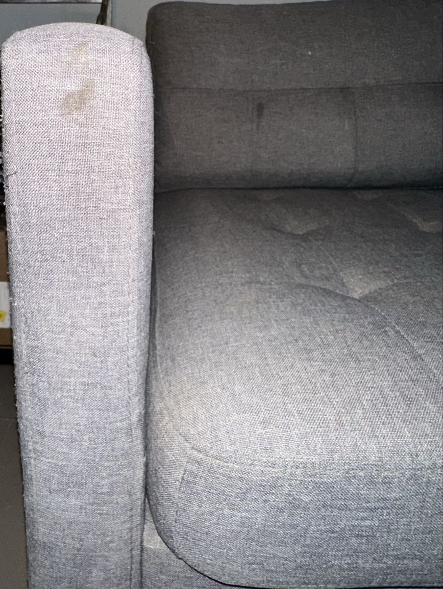 Divani: Occasion Sofa Grau mit Schlaffunktion und Eckteil links – Usato da Bellmund venduto da joe_nv5h 4