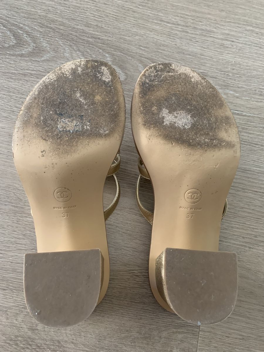 Chanel Scarpe da donna: Sandales CHANEL pointure 37 – Nuovo (secondo la descrizione) da Gland venduto da TallyEva 9