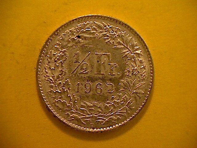 Tutti le monete: 50 Rp. 1962 – Usato da Buchs AG venduto da Ged8