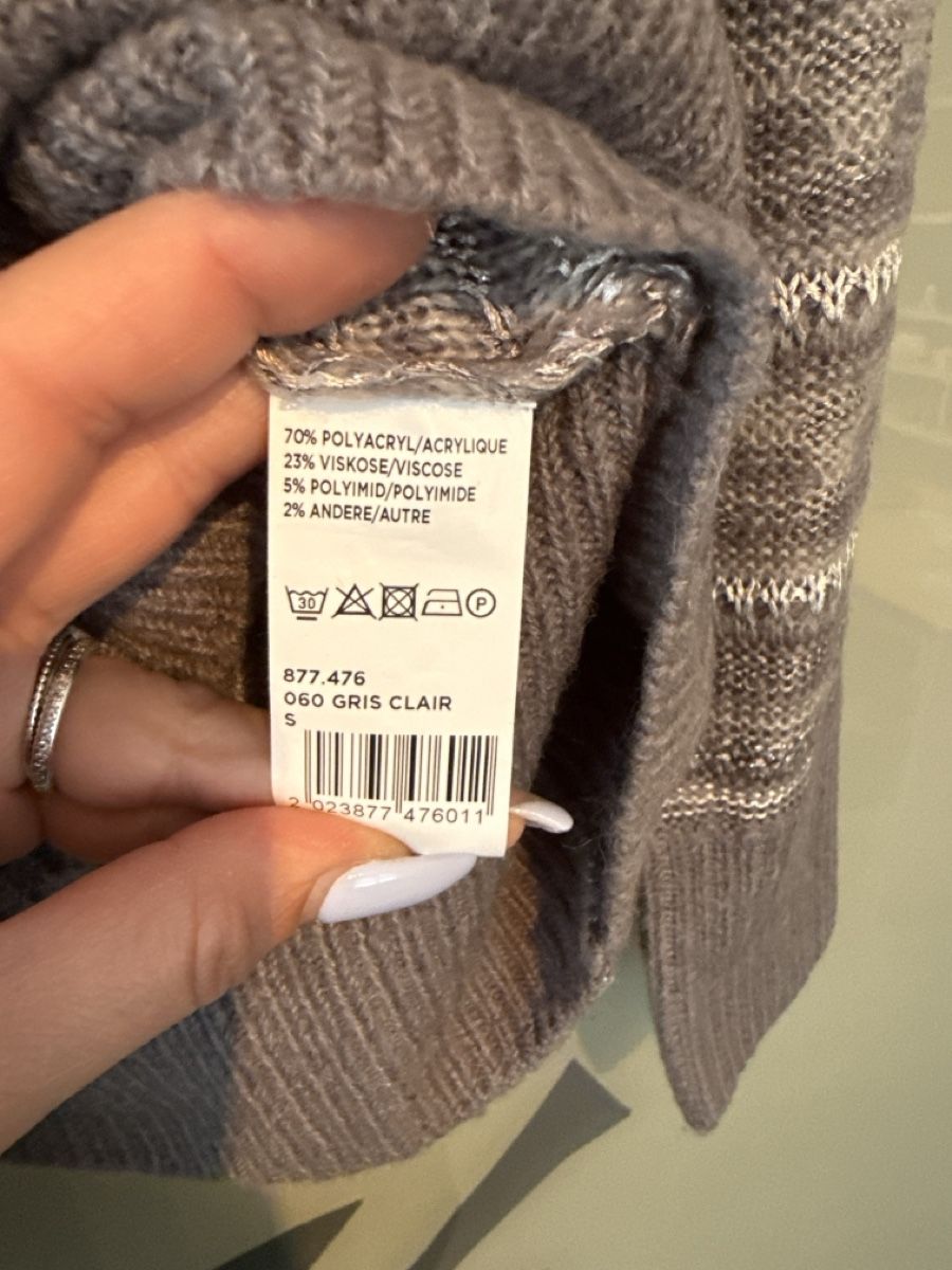 Maglioni & Felpe: Trendiger Rollkragenpullover in Grau, Grösse S – Winter – Nuovo (secondo la descrizione) da Spreitenbach venduto da nuvola90 1