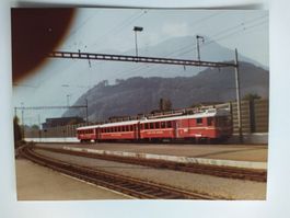LSE, Station Stansstad, Foto keine AK, datiert 1981