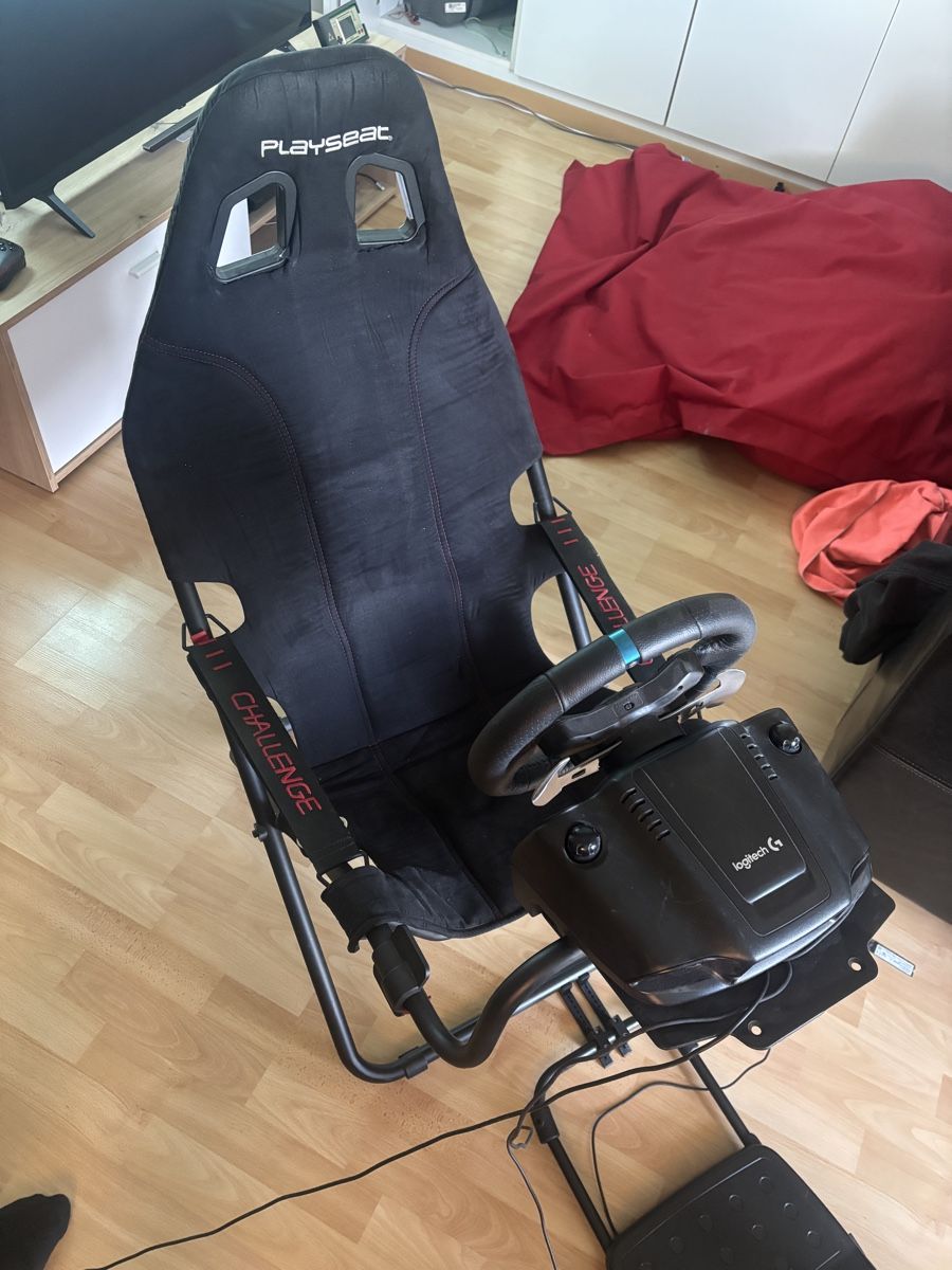 Playseat Chaises: logitech G29 + playseat challenge driving simulator – D'occasion à Echandens par all_p8s8 4