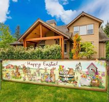 1pc Fröhliche Ostern Banner