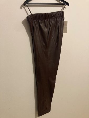 Hosen braun Kunstleder Grösse 40 neu mit Etikett