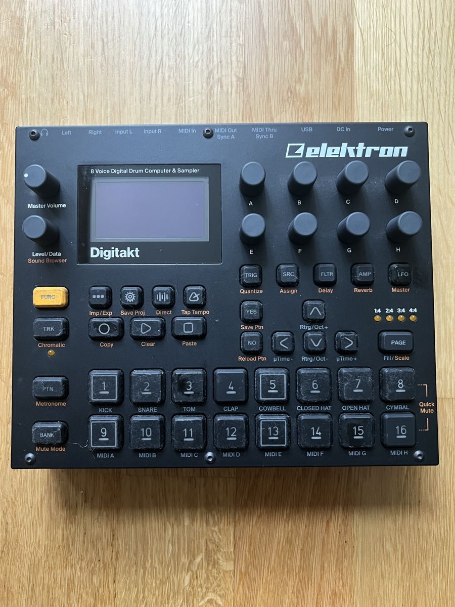Elektron Strumenti musicali: Elektron Digitakt MK1 – Usato da Bern venduto da p.hugentobler