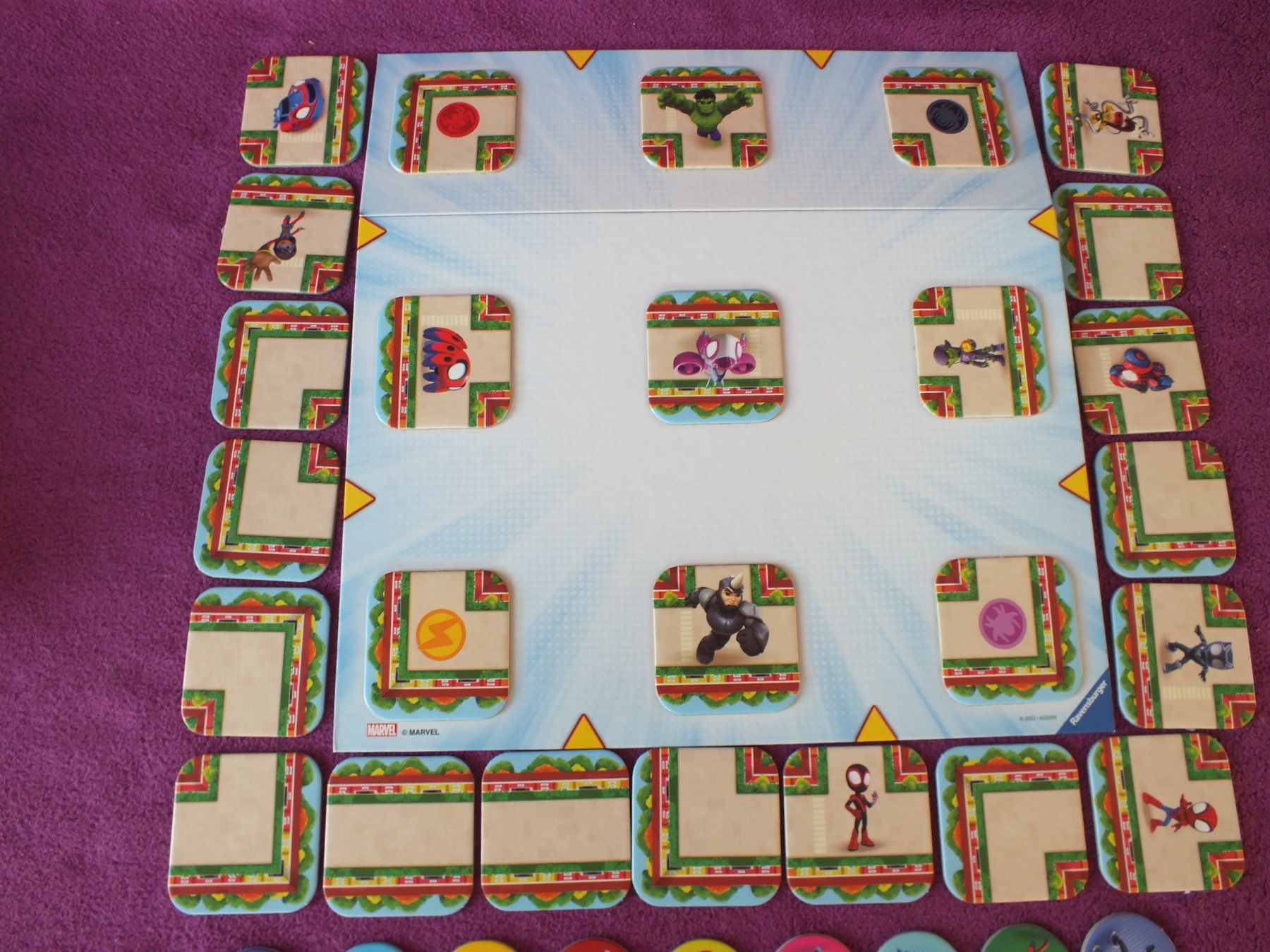 Ravensburger Giochi: Ravensburger - Marvel Spidey Amazing Friend Junior Labyrinth – Usato da Müllheim Dorf venduto da Seeeule01 6